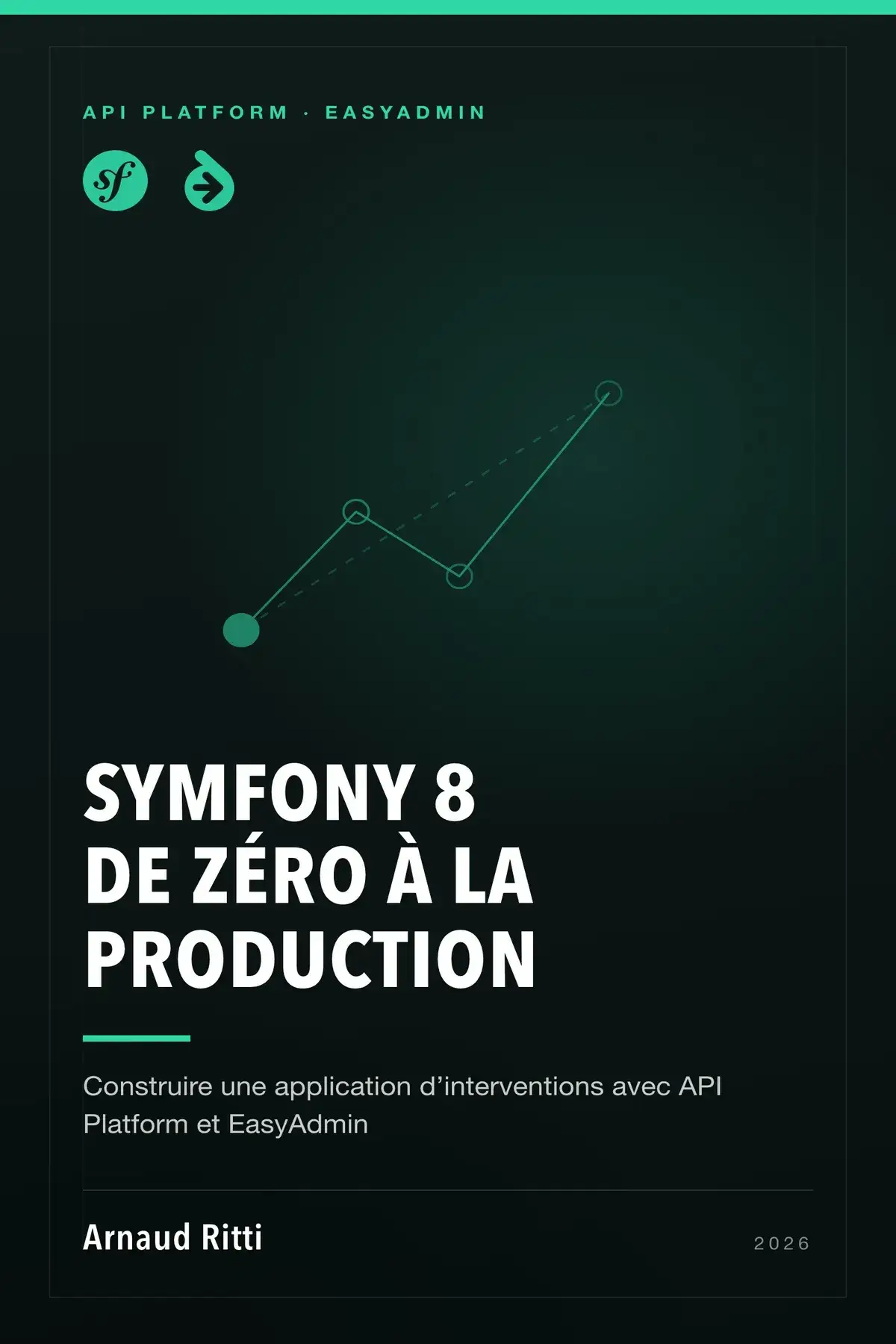 Couverture de « Symfony 8 : de zéro à la production »