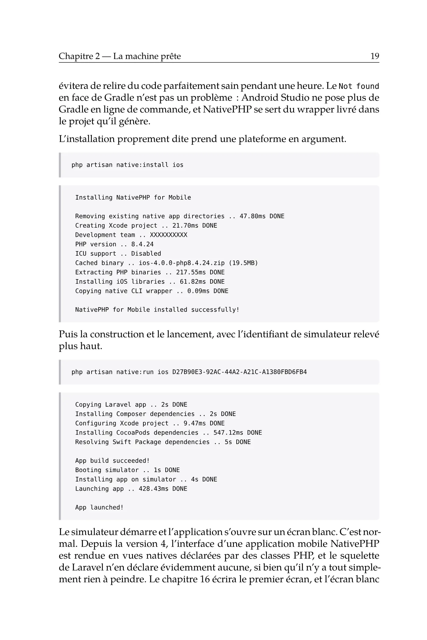 NativePHP — page d'aperçu 1 sur 8