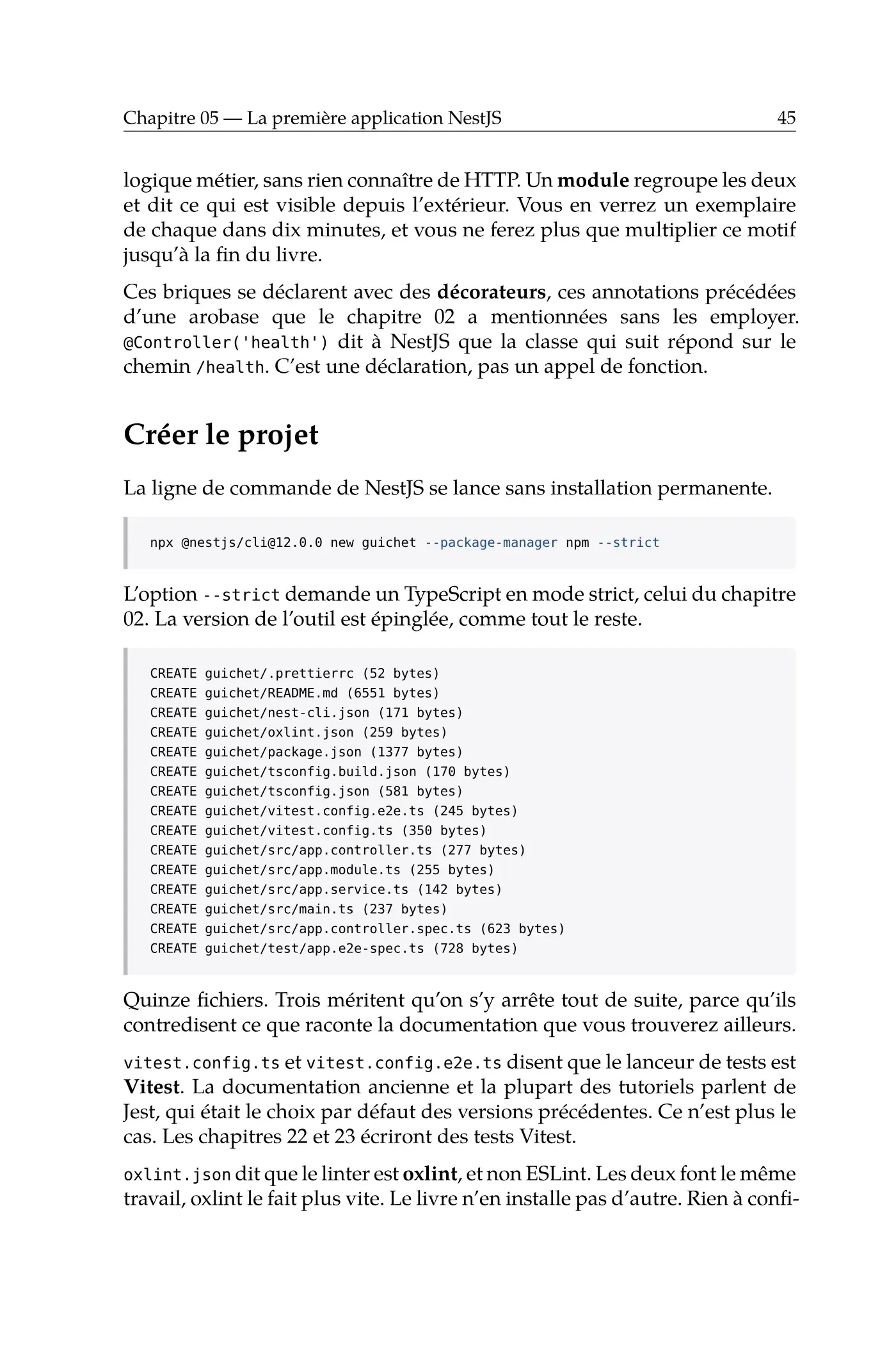 NestJS 12 — page d'aperçu 2 sur 8