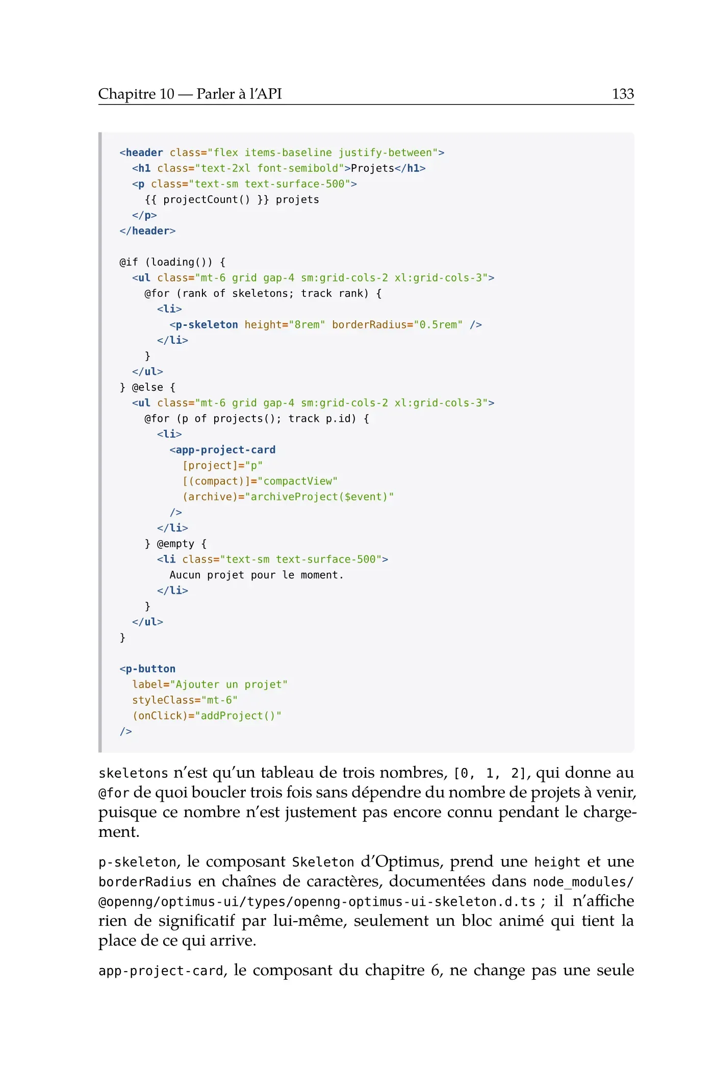 Angular 22 et Optimus UI — page d'aperçu 3 sur 8