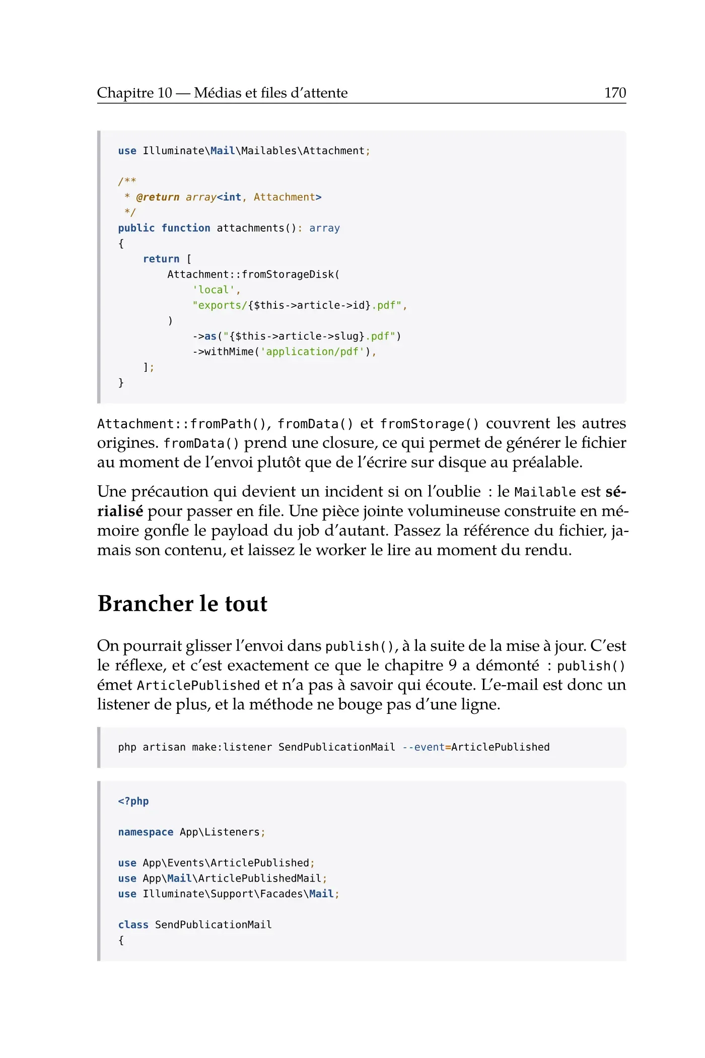 Laravel 13 : de zéro à la production — page d'aperçu 4 sur 8