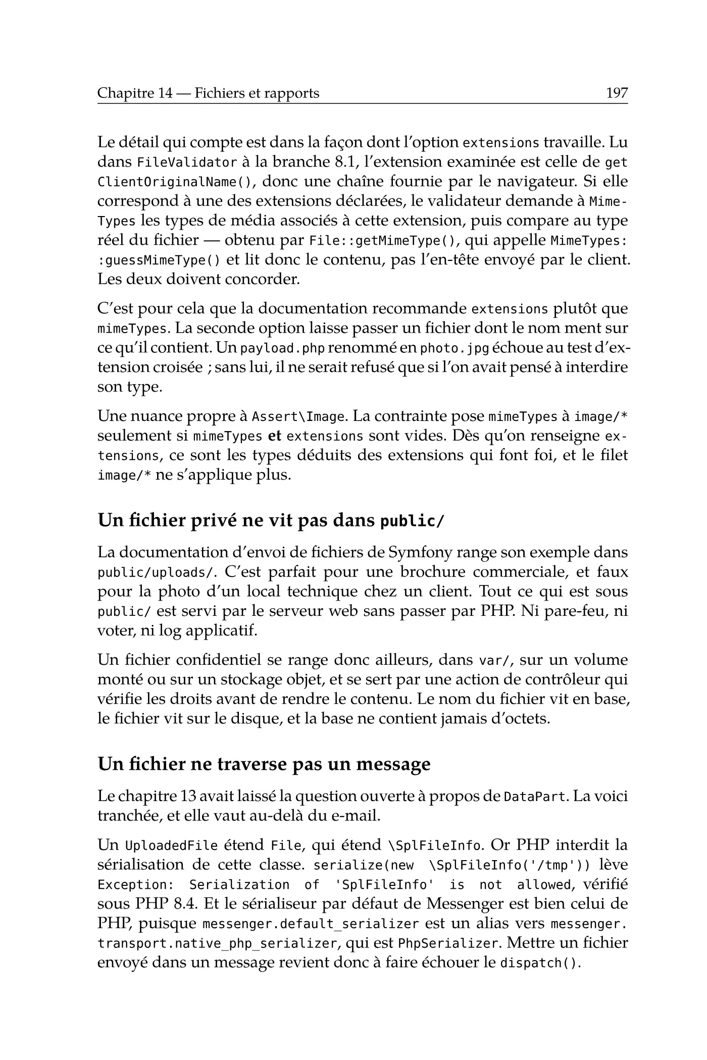 Symfony 8 : de zéro à la production — page d'aperçu 5 sur 8