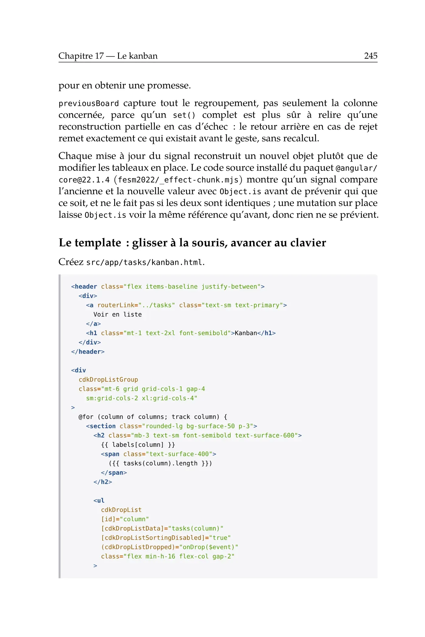 Angular 22 et Optimus UI — page d'aperçu 5 sur 8