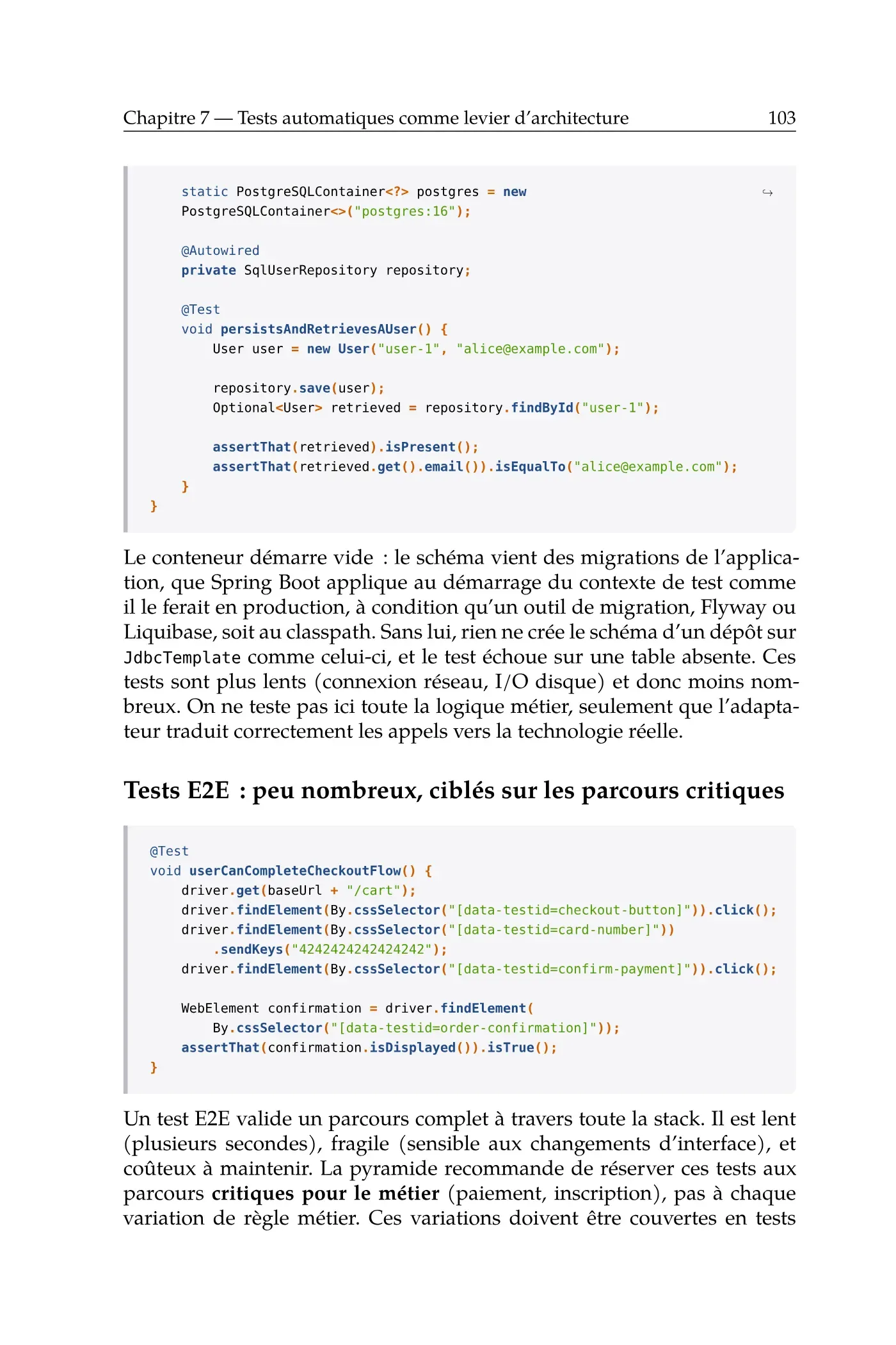 Architecture logicielle & bonnes pratiques — page d'aperçu 5 sur 8