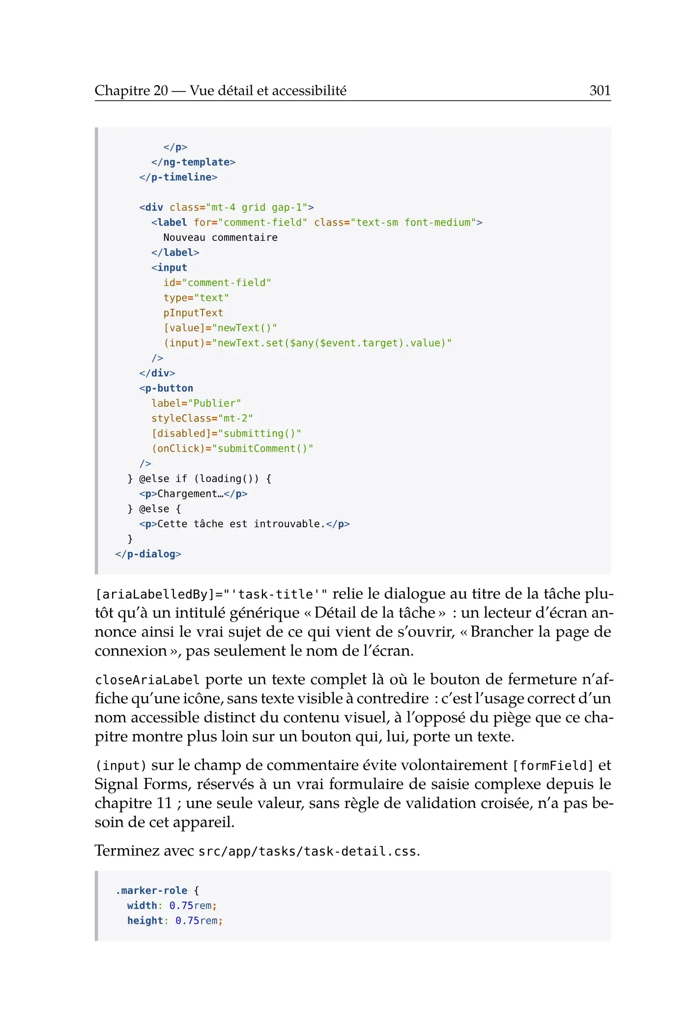 Angular 22 et Optimus UI — page d'aperçu 6 sur 8