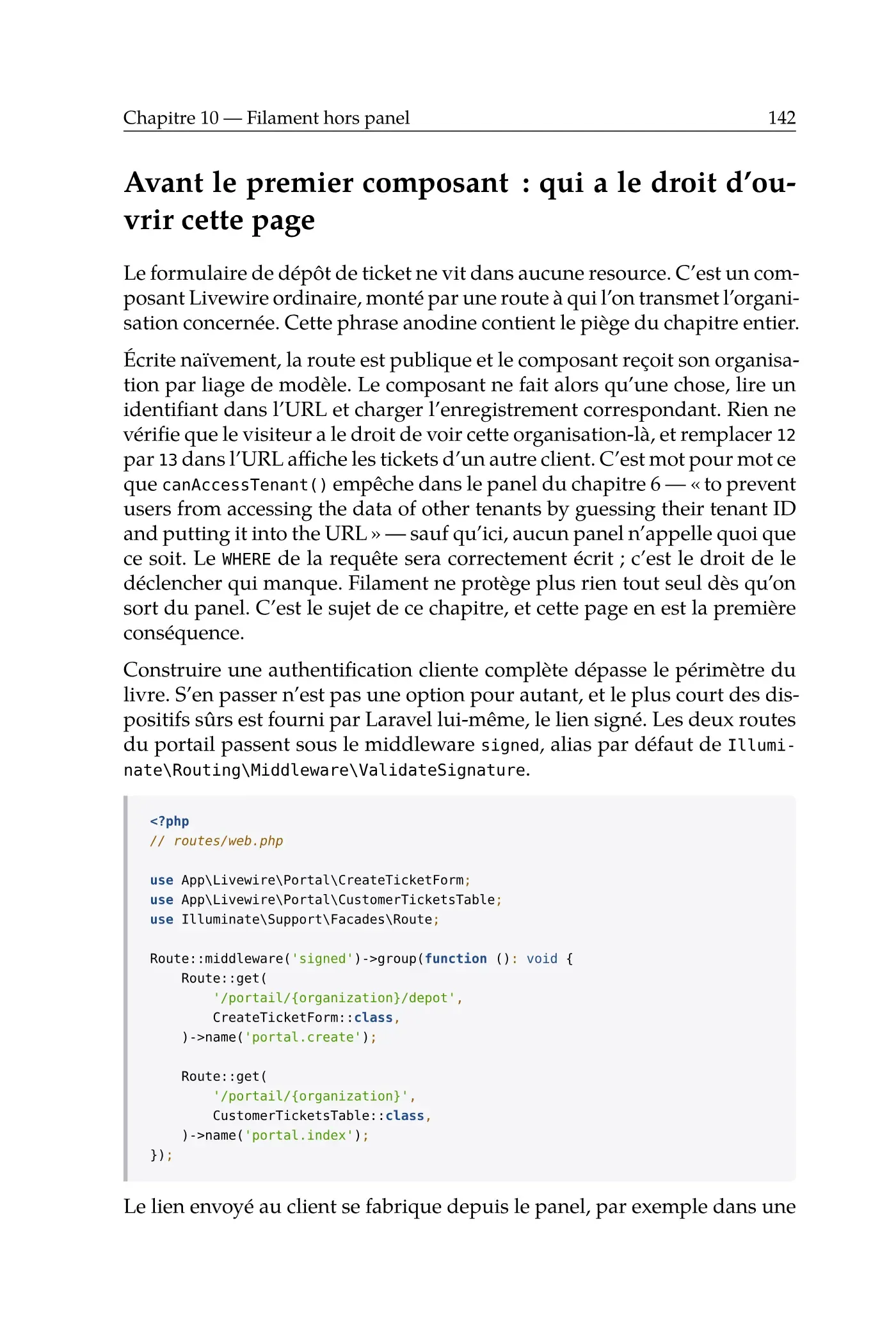 Filament PHP — page d'aperçu 7 sur 8
