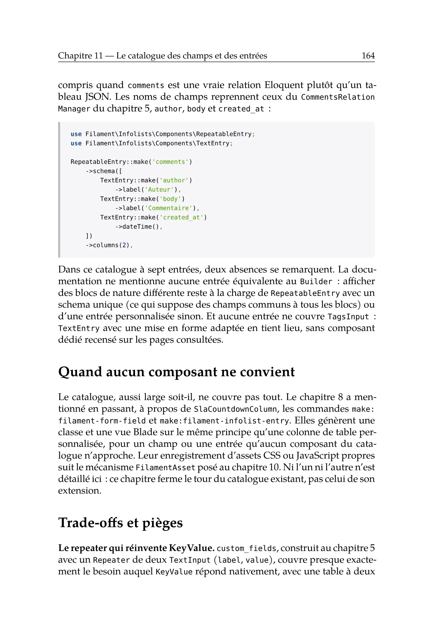 Filament PHP — page d'aperçu 8 sur 8